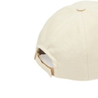 Isabel Marant Men's Tyron Logo Cap in Ecru/Black