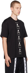 mastermind JAPAN Black Printed T-Shirt