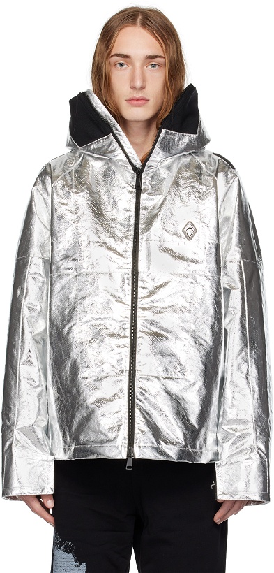 Photo: A-COLD-WALL* Silver Foiled Jacket
