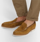 George Cleverley - Riviera Suede Loafers - Men - Tan