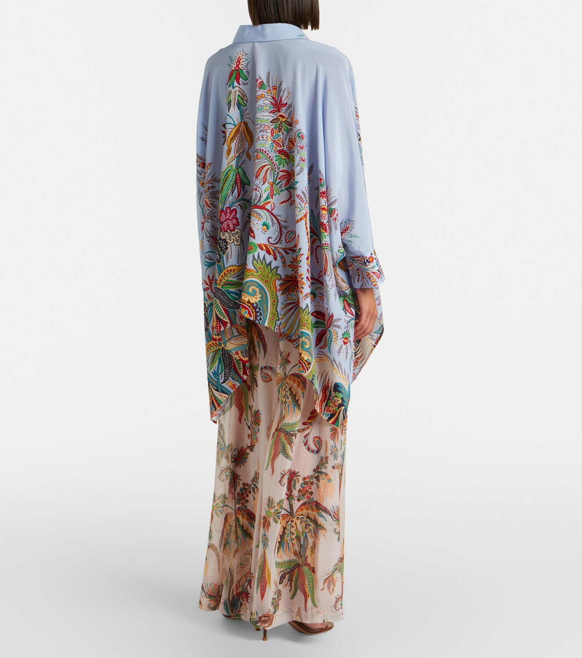 Etro Printed maxi skirt