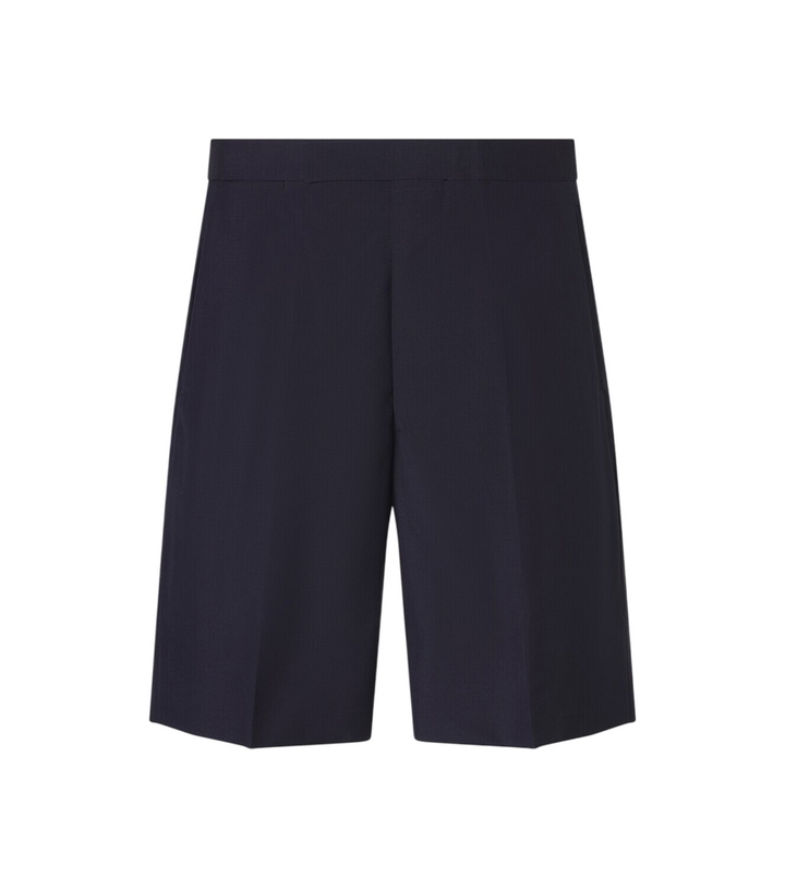 Photo: Prada Wool and mohair Bermuda shorts