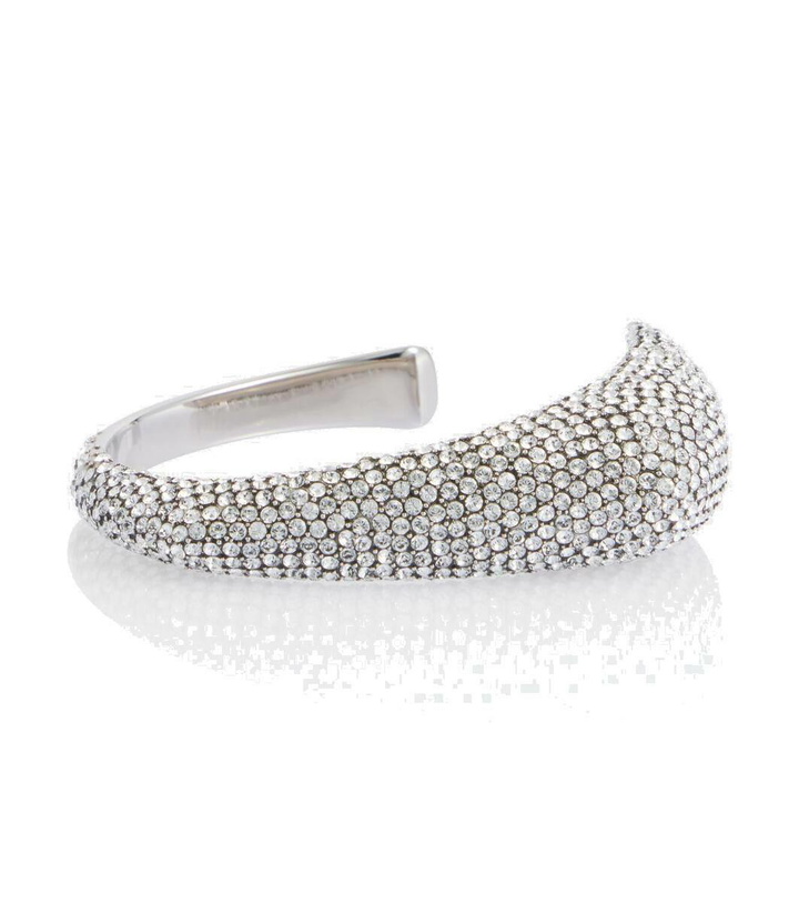 Photo: Alexander McQueen Crystal-embellished cuff bracelet