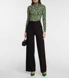 Victoria Beckham - Floral mockneck top