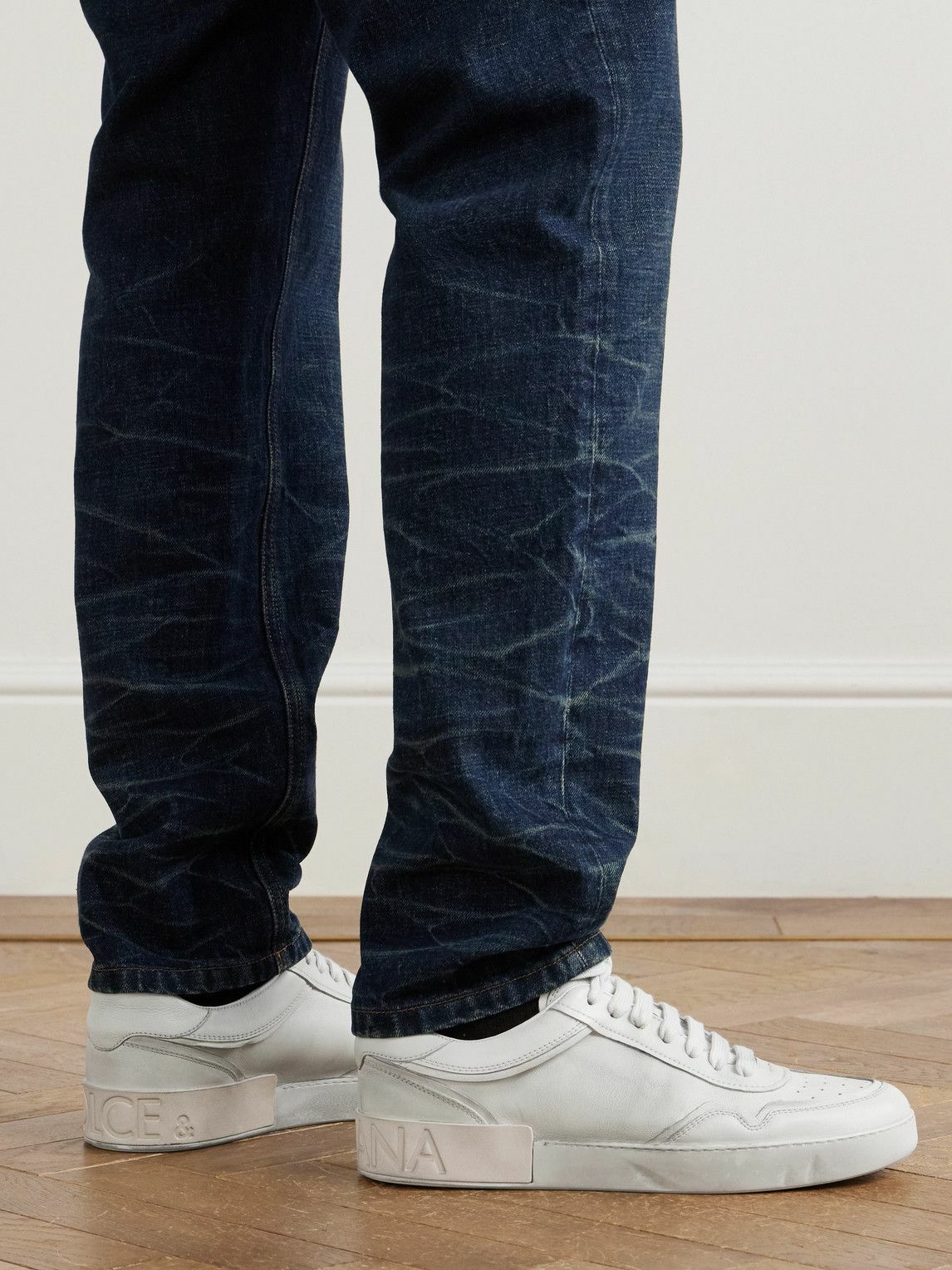 Dolce&Gabbana - Leather Sneakers - White