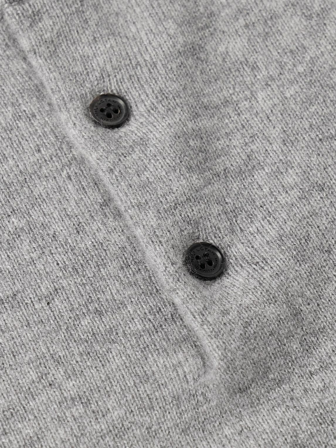 Nili Lotan - Jovan Cashmere Polo Shirt - Gray