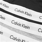 Calvin Klein Men's Low Rise Trunk - 3 Pack in Black/Heather/White