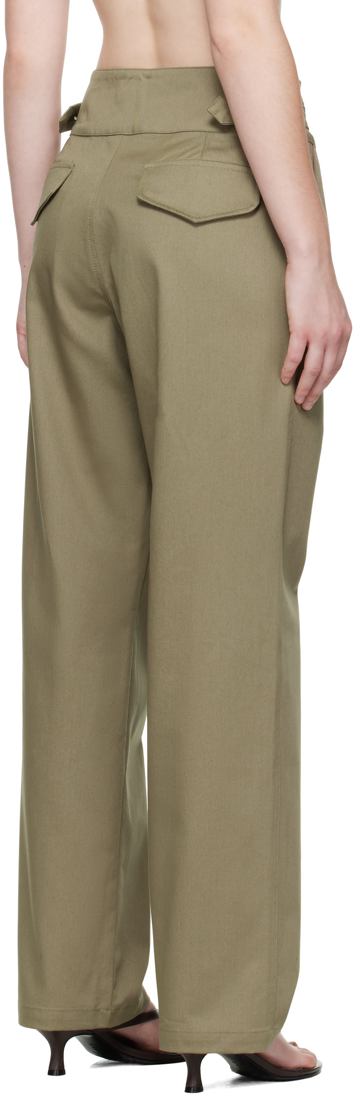 Gimaguas Khaki Martin Trousers