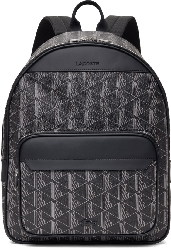 Photo: Lacoste Black 'The Blend' Backpack
