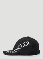 Logo Baseball Hat in Black 