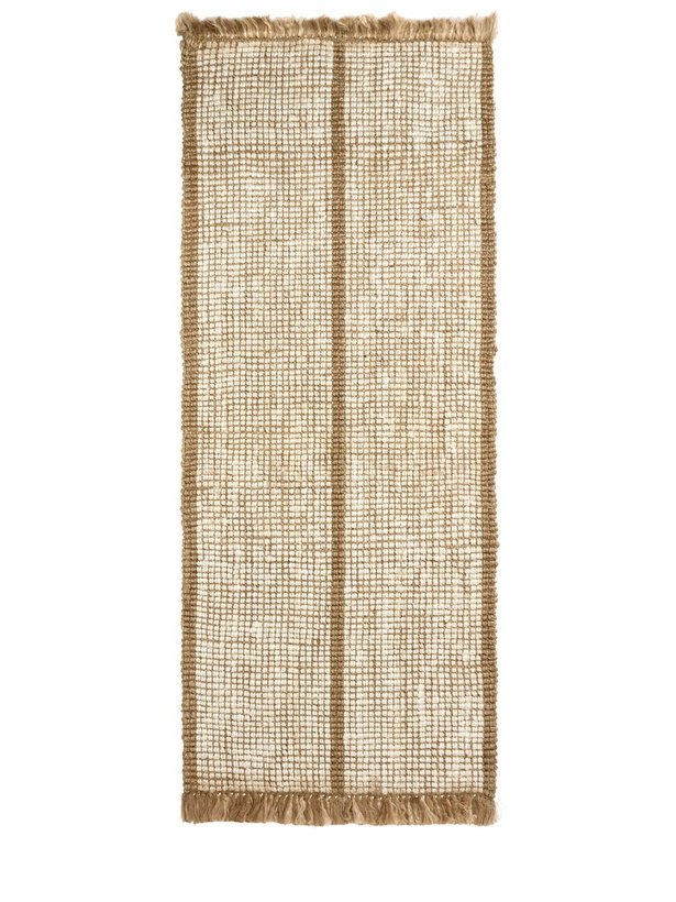 Photo: FERM LIVING Athens Striped Handwoven Jute Runner