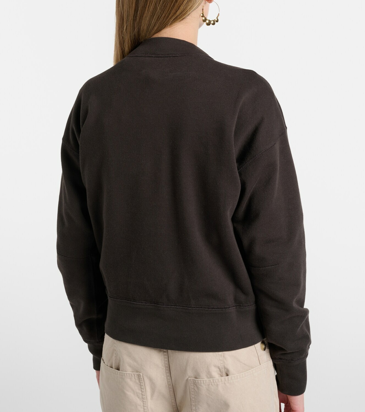 Marant Etoile Moby logo cotton-blend sweatshirt