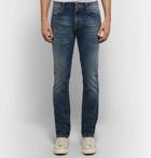 Nudie Jeans - Grim Tim Slim-Fit Organic Stretch-Denim Jeans - Men - Blue