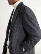 Brunello Cucinelli - Herringbone Twill Coat - Gray