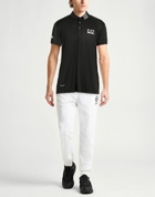 Ea7 Mens Polo shirt in Black