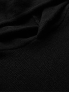 Les Tien - Oversized Cashmere Hoodie - Black