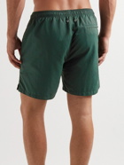 Norse Projects - Hauge Straight-Leg Short-Length Swim Shorts - Green