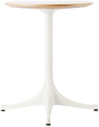 Herman Miller® White Nelson Pedestal Side Table
