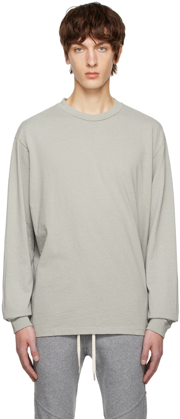 Photo: John Elliott Gray University Long Sleeve T-Shirt