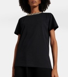 Nina Ricci Embellished cotton T-shirt
