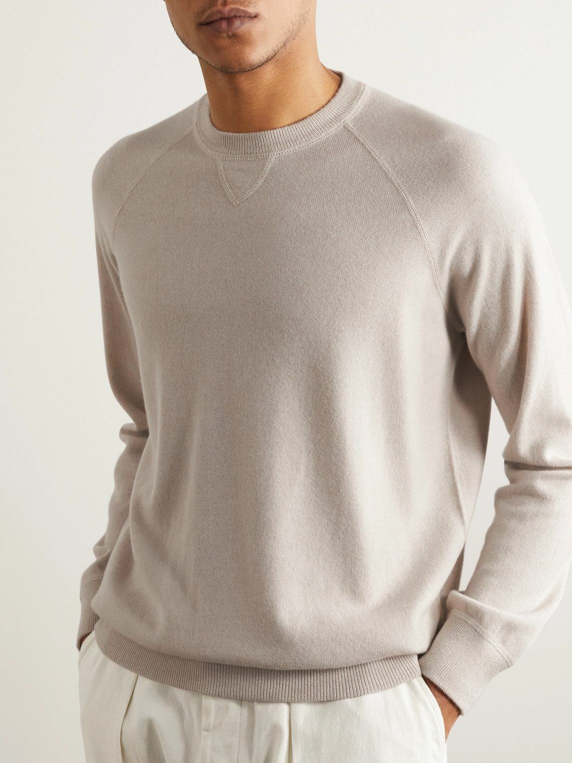 Ghiaia Cashmere Cashmere Sweater Neutrals Ghiaia Cashmere