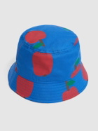 JELLYMALLOW Apple Print Cotton Bucket Hat