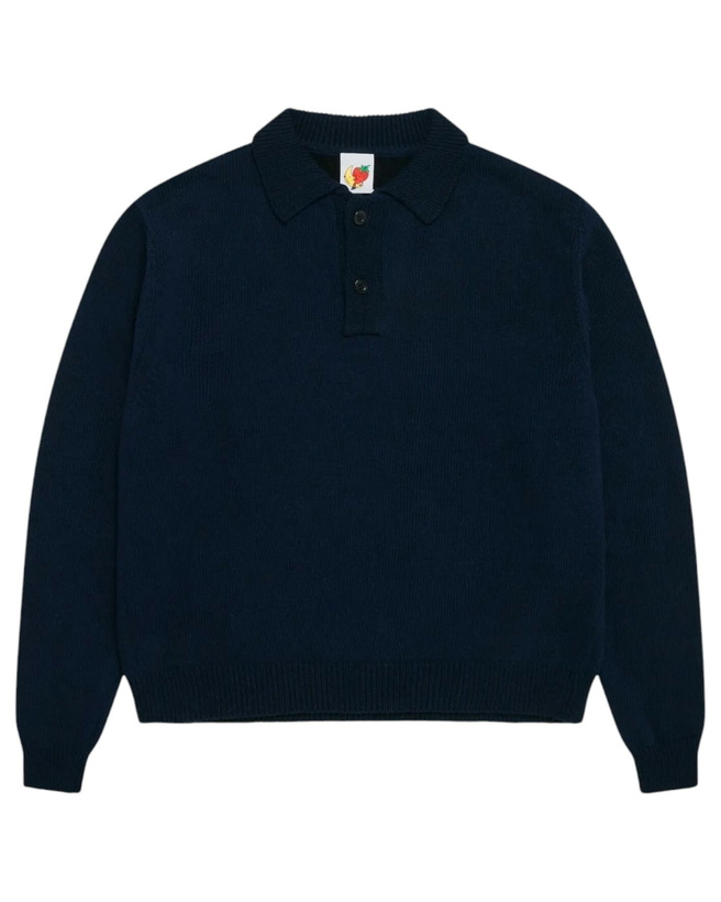 Photo: Sky High Farm Unisex Perennial Long Sleeve Polo Knit