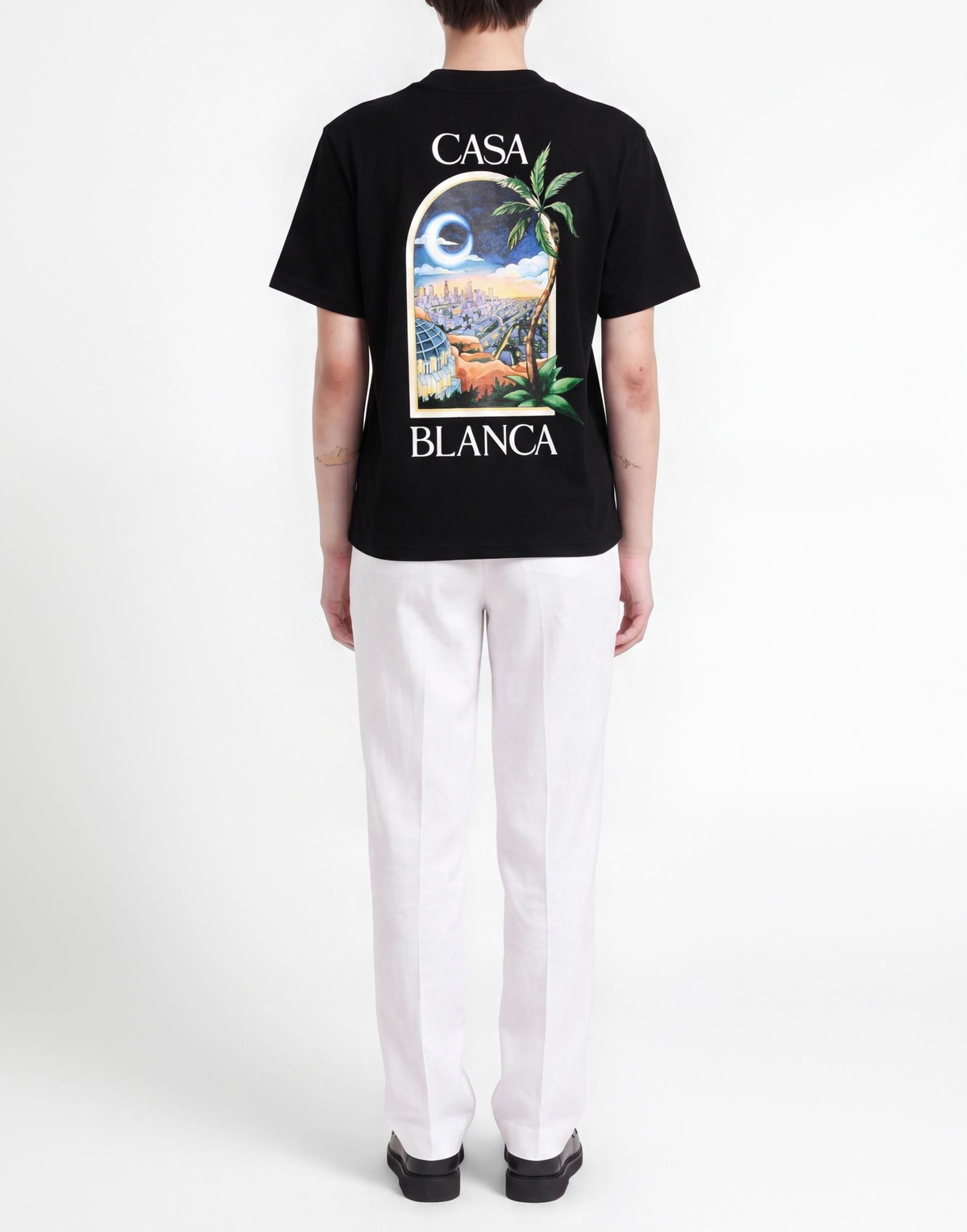 Casablanca Womens T-shirt in Black