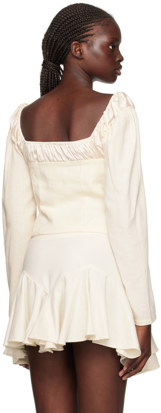 Tach Off-White Salvia Blouse