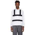 Craig Green White and Black Harness Shirt