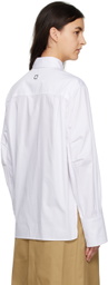 Wooyoungmi White Slit Shirt