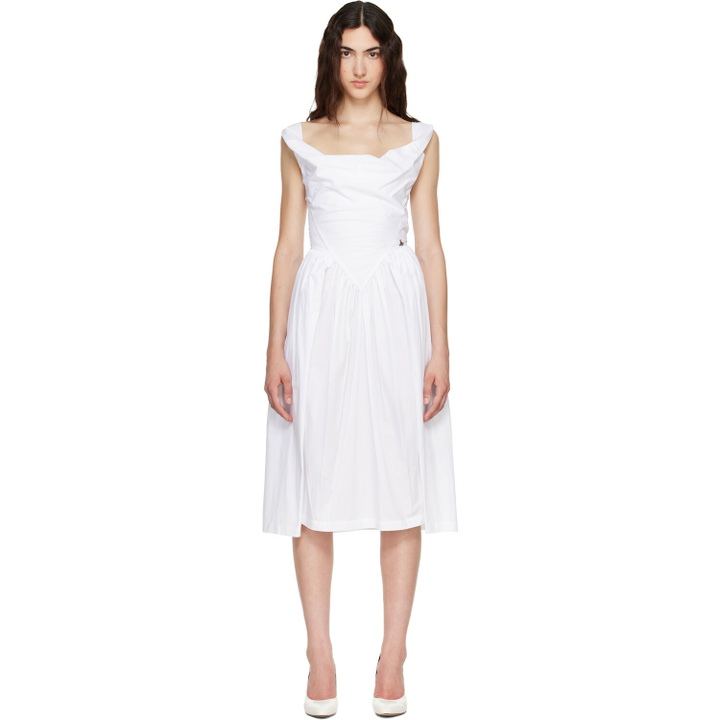 Photo: Vivienne Westwood White Sunday Midi Dress