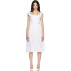 Vivienne Westwood White Sunday Midi Dress