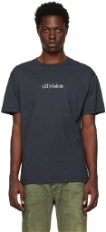 (di)vision Black Printed T-Shirt
