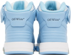 Off-White Blue & White Out Of Office Sneakers
