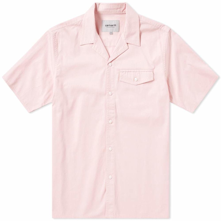 Photo: Carhartt Short Sleeve Clover Shirt Pink