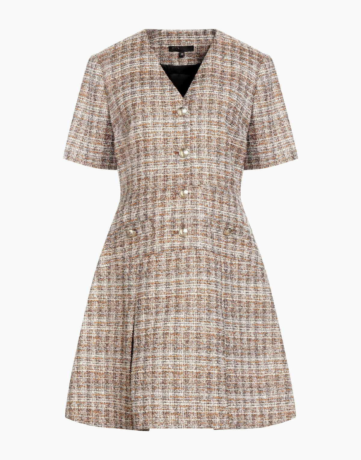 Maje Womens Mini dress in Beige