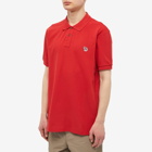 Paul Smith Men's Zebra Polo Shirt in Red