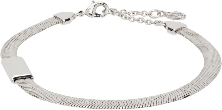Photo: Burberry Engraved Check Bracelet​