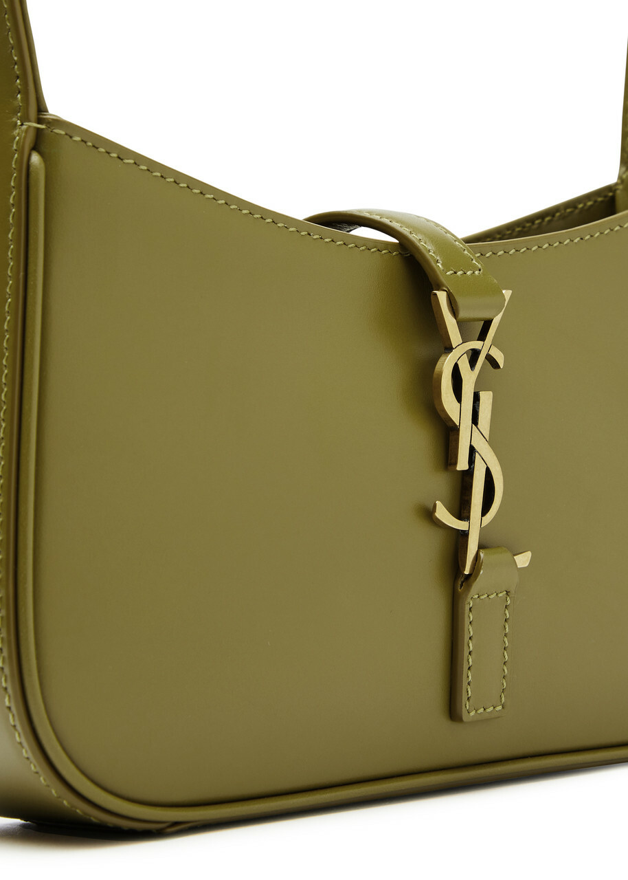 トートバッグ SAINT LAURENT Bottle Green Leather Mini Le 5 ?? 7 Handbag Bottle green leather mini Le 5 à 7 handbag – G&B