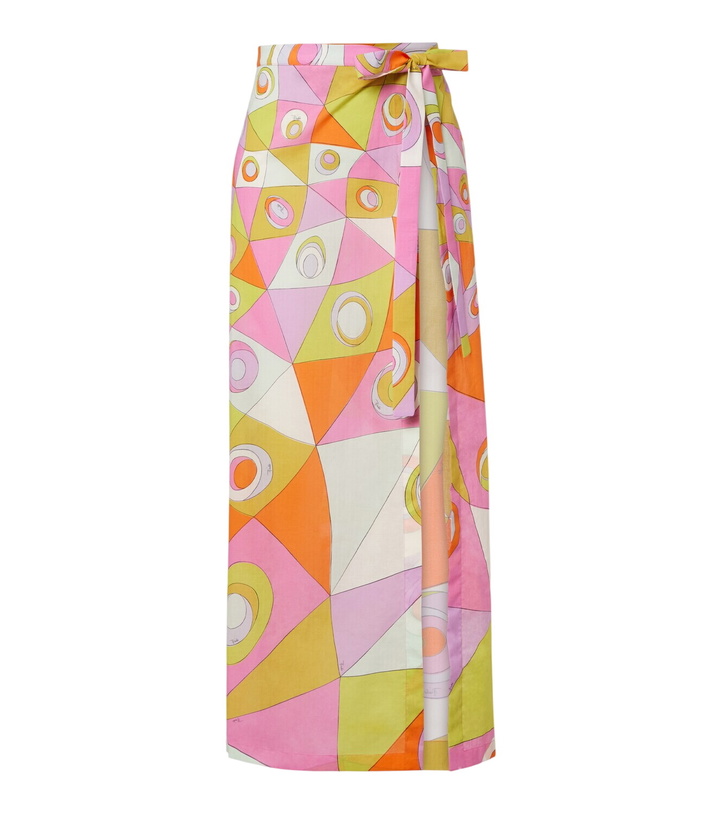 Photo: Pucci Orchidee cotton beach cover-up