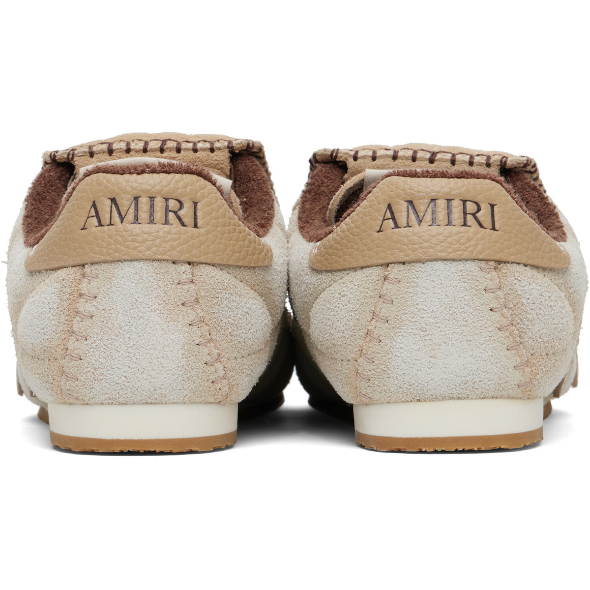 AMIRI Beige Pacific Flat Sneakers
