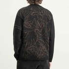 ROA Men's Ryli Cotton Knit Crewneck in Black