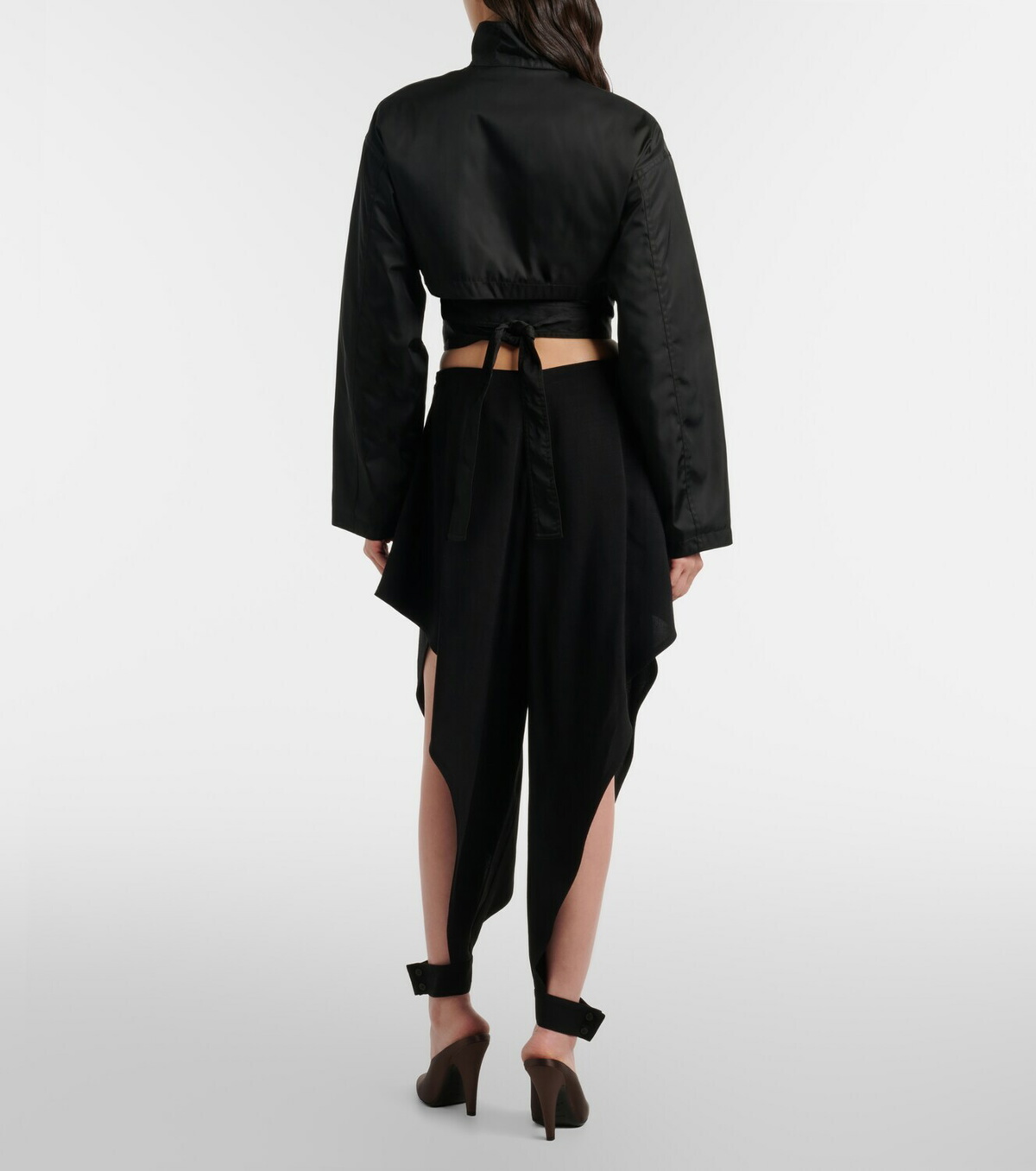 Alaïa Triangle ruffled pants