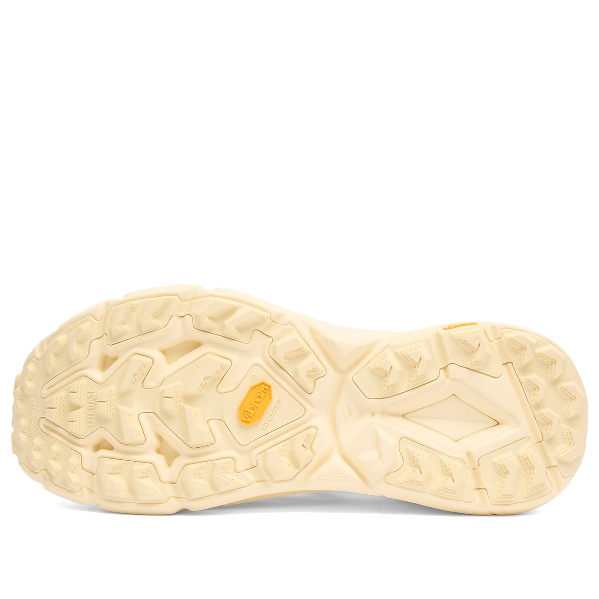HOKA ONE ONE U Mafate Speed 4 Lite Sneaker in Truffle Salt/Vintage Yellow