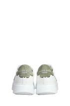 Philippe Model Temple Low Sneakers In White Leather