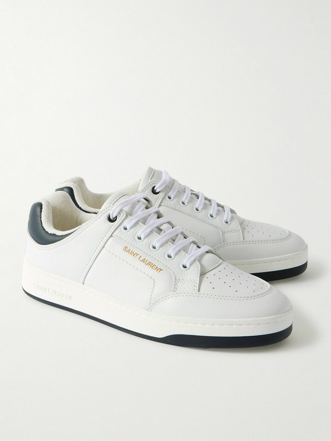 SL SL/61 SNEAKERS BLACK PERFORATED CALFSKIN