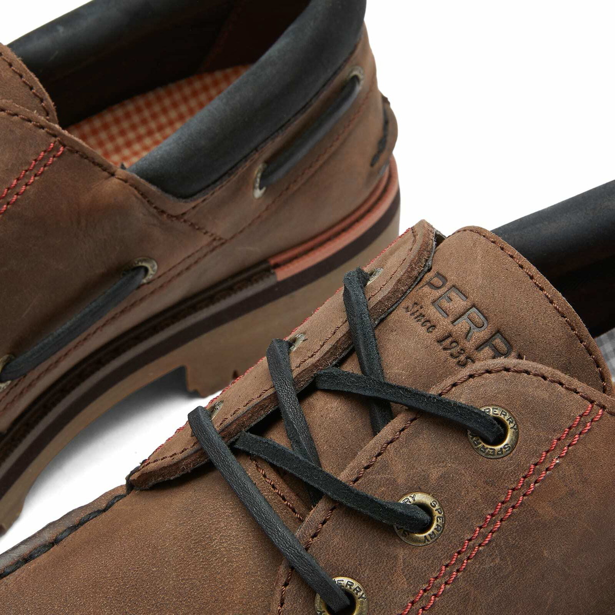 sperry lug sole loafer