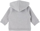 Bonpoint Baby Gray Bud Hoodie