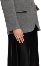 Bleue Burnham Silver Cottage Garden Signet Ring